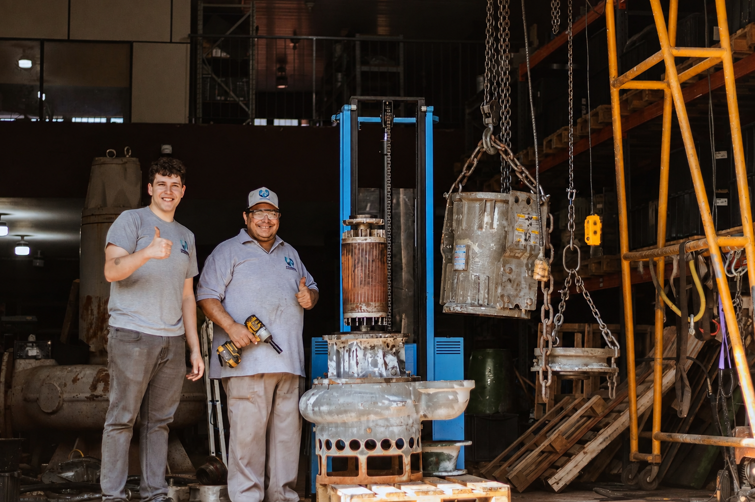 Projeto técnico de bombas para saneamento